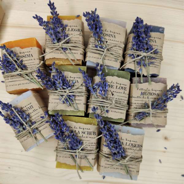 bomboniera sapone e carta piantabile ecofattoart